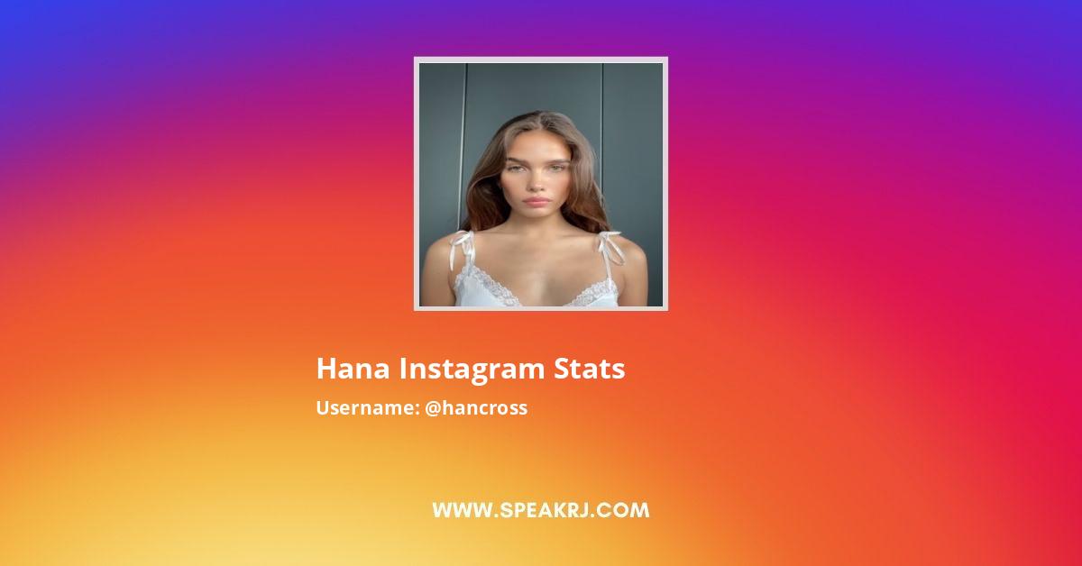 Hana Instagram Followers Statistics Analytics Speakrj Stats
