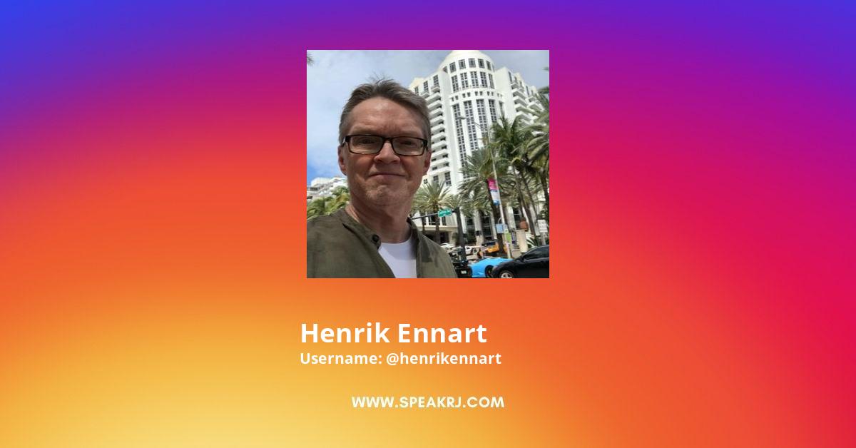 Henrik Ennart Instagram Pictures
