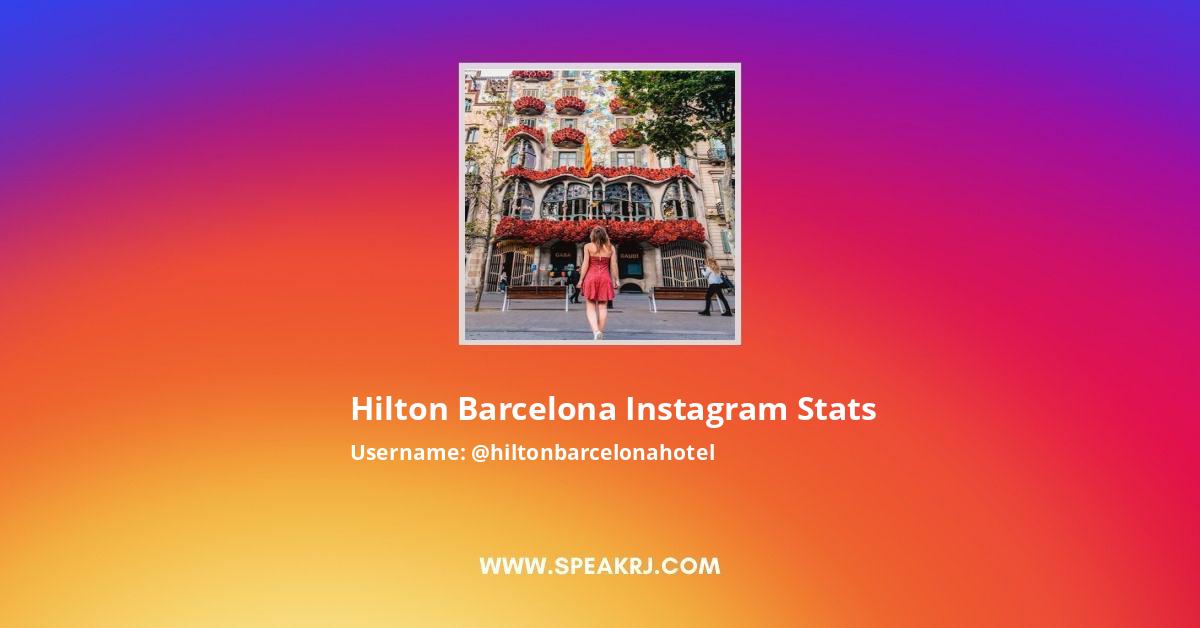 Hilton Barcelona Instagram Pictures