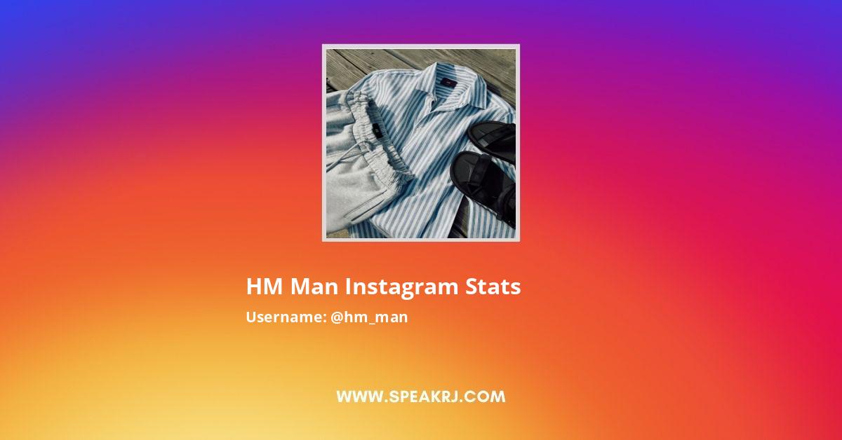 HM Man Instagram Pictures