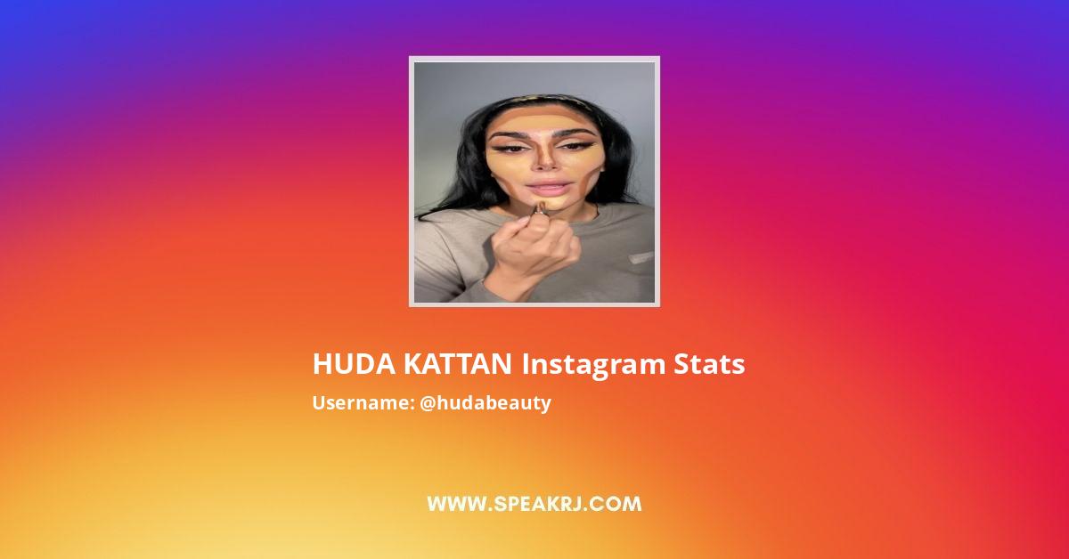 HUDA KATTAN Instagram Stats
