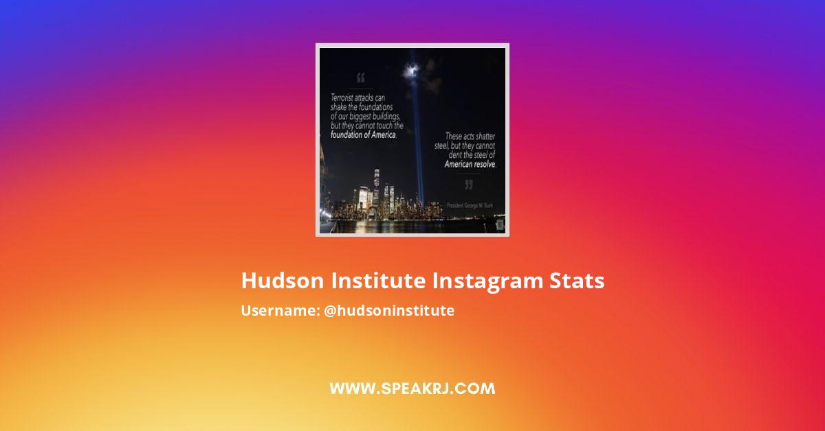 Hudson Institute Instagram Pictures