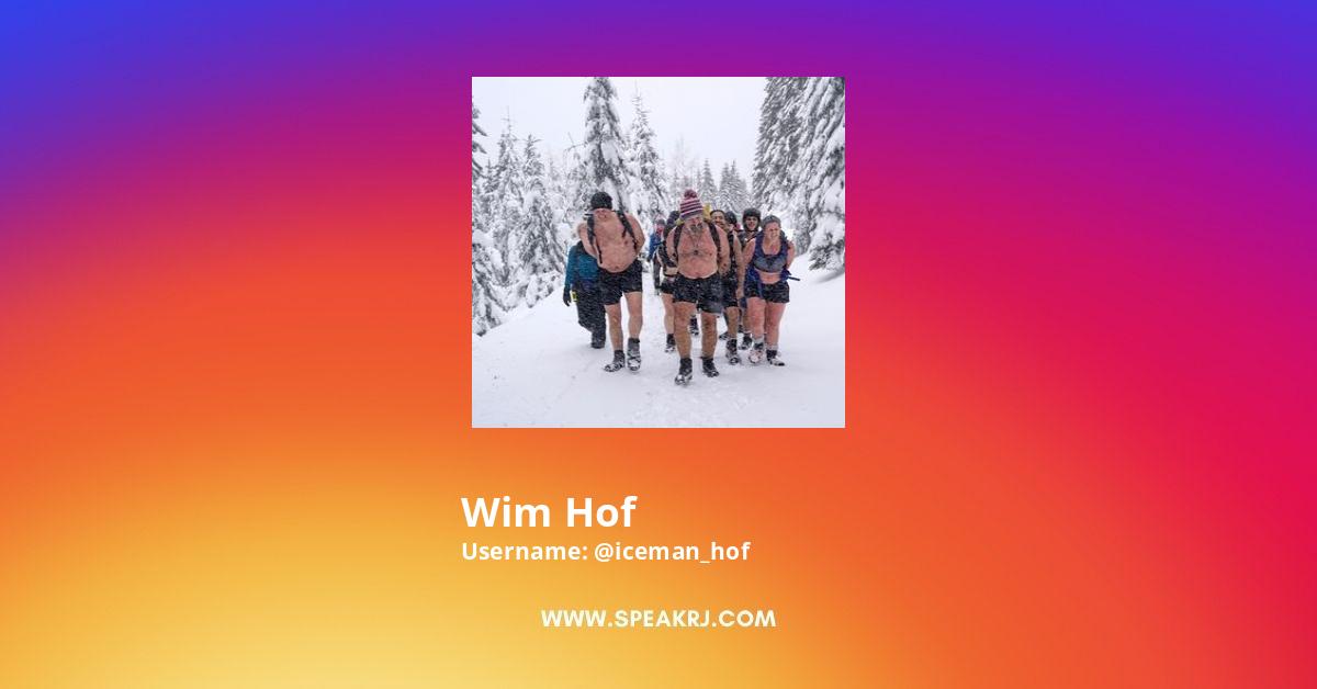 Wim Hof (@iceman_hof) • Instagram photos and videos