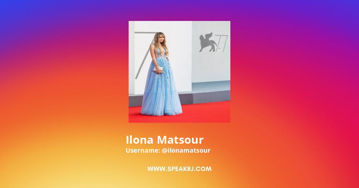 Ilona Matsour Instagram Pictures