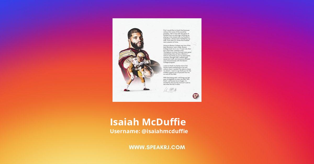 Isaiah McDuffie (@isaiahmcduffie) • Instagram photos and videos