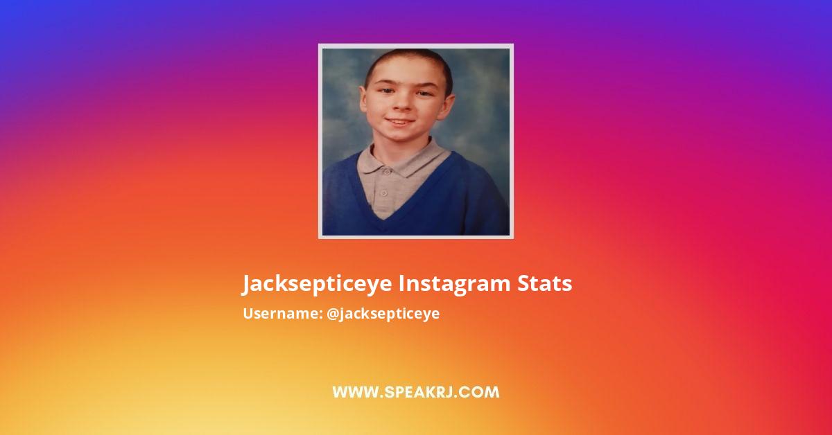 Jacksepticeye Instagram Stats
