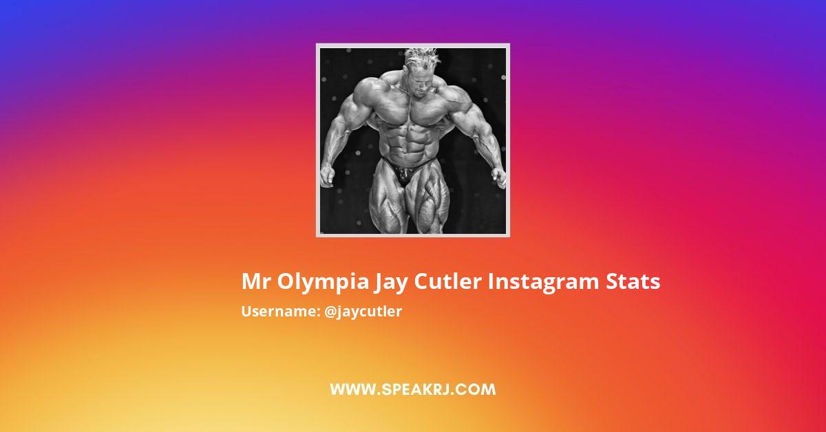 4x Mr. Olympia Jay Cutler Recently Revealed How His Instagram Account Came  Into Being - EssentiallySports