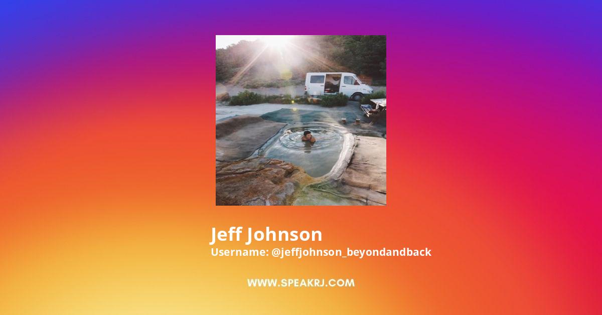 Jeff Johnson Instagram Pictures