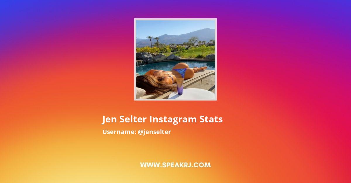 Jen Selter Instagram Stats