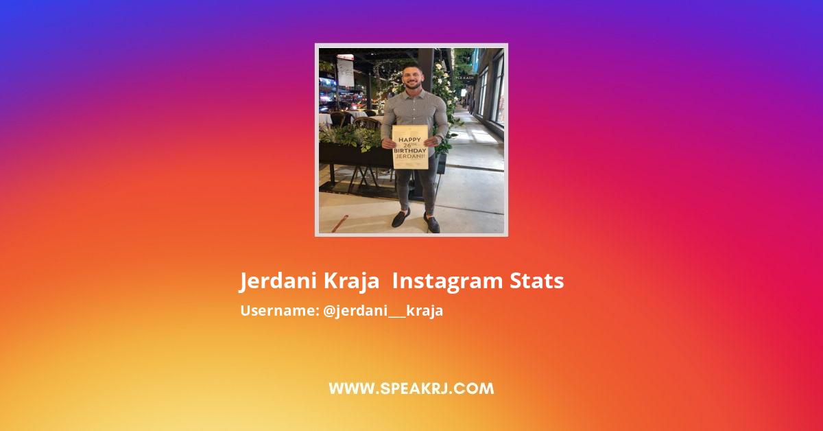 Jerdani___kraja Instagram Followers Statistics / Analytics