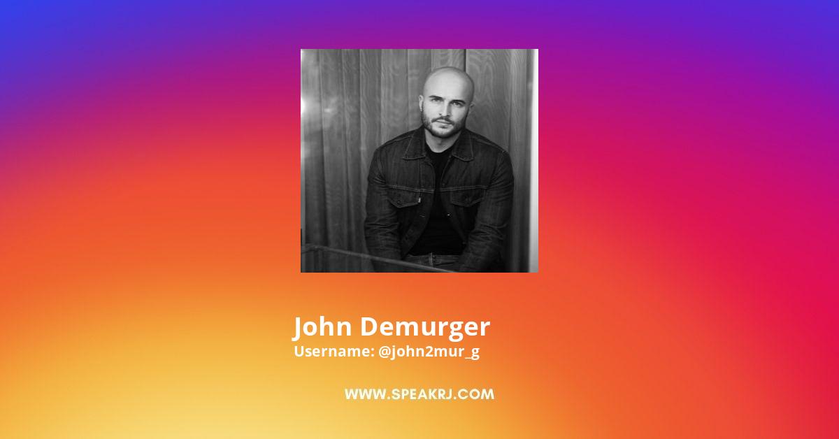 John Demurger Instagram Pictures