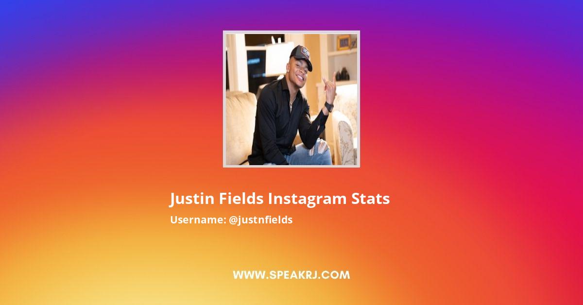 Justin Fields Instagram Followers Statistics Analytics Speakrj Stats