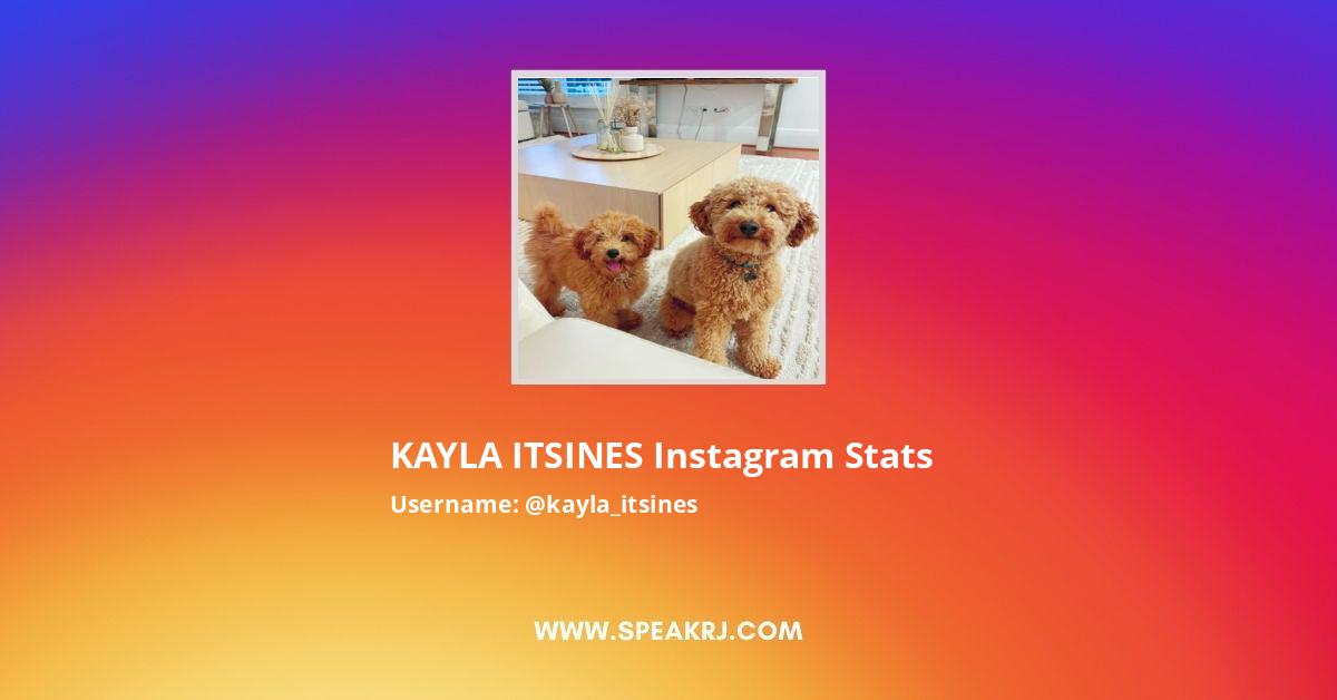 KAYLA ITSINES Instagram Stats