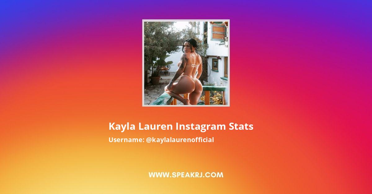 Instagram kayla lauren 41 Sexiest