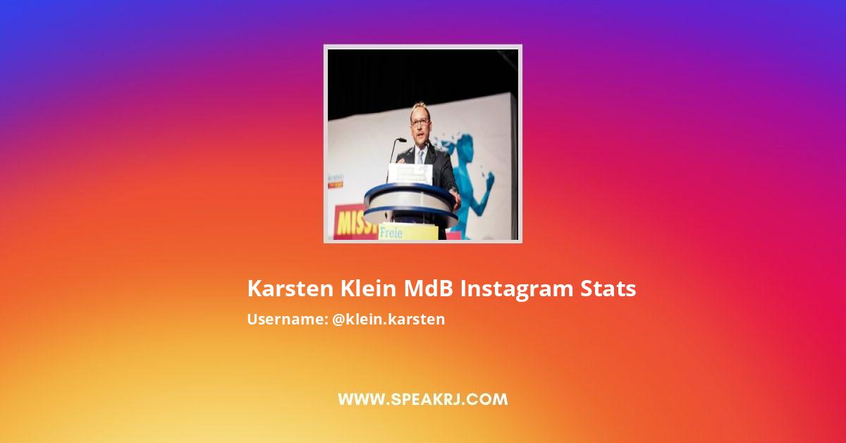 Karsten Klein MdB Instagram Pictures