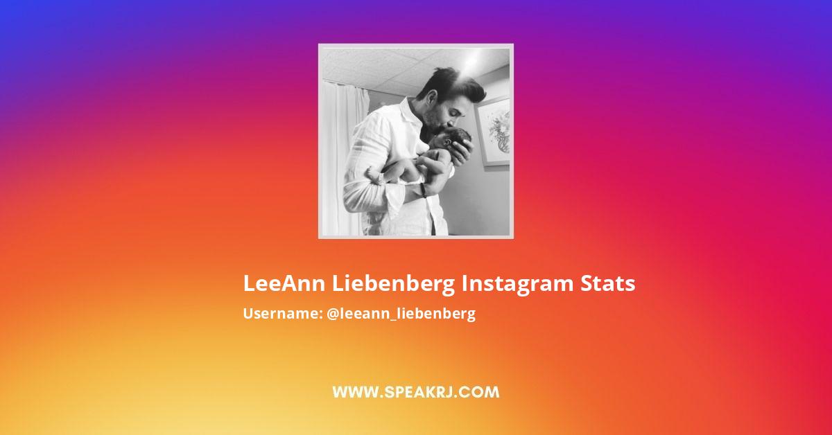 Leeann Liebenberg Instagram Followers Statistics Analytics Speakrj Stats