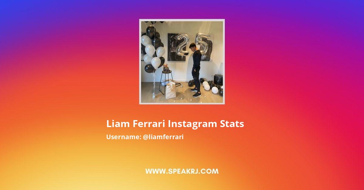 Liam ferrari instagram