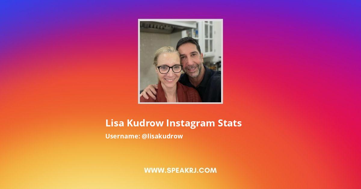 Lisa Kudrow Instagram Stats