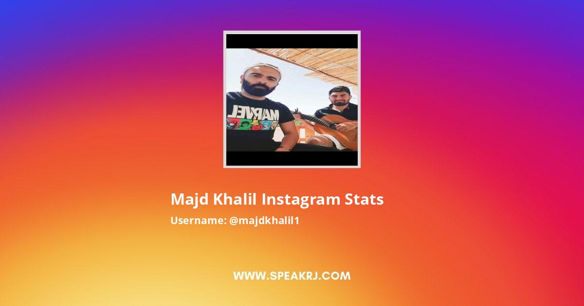 Majd Khalil Instagram Pictures