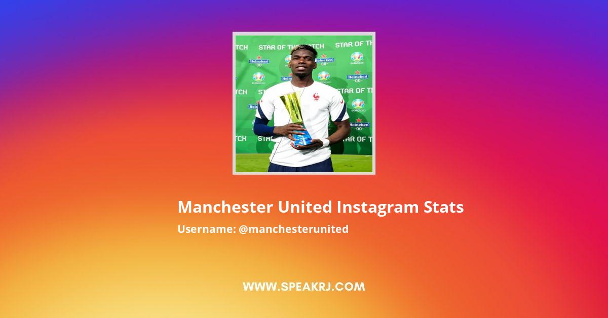 Manchester United Instagram Stats
