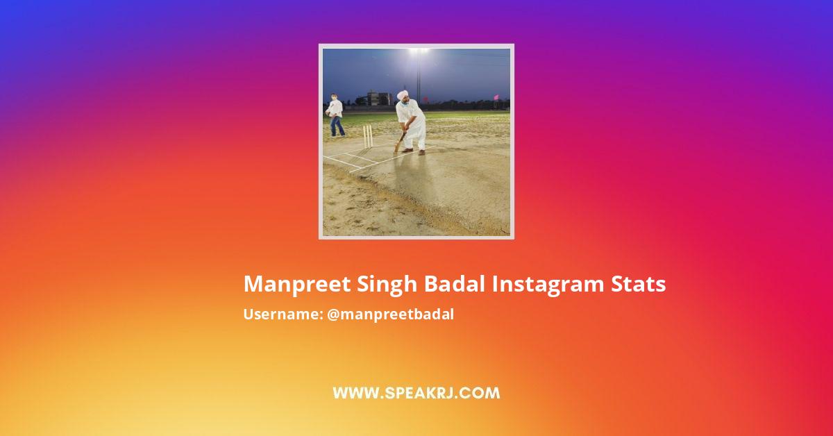 Manpreet Singh Badal Instagram Pictures