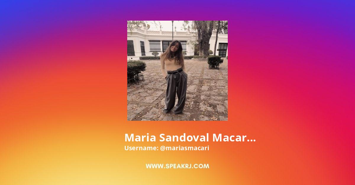 Maria Sandoval Macari Instagram Pictures