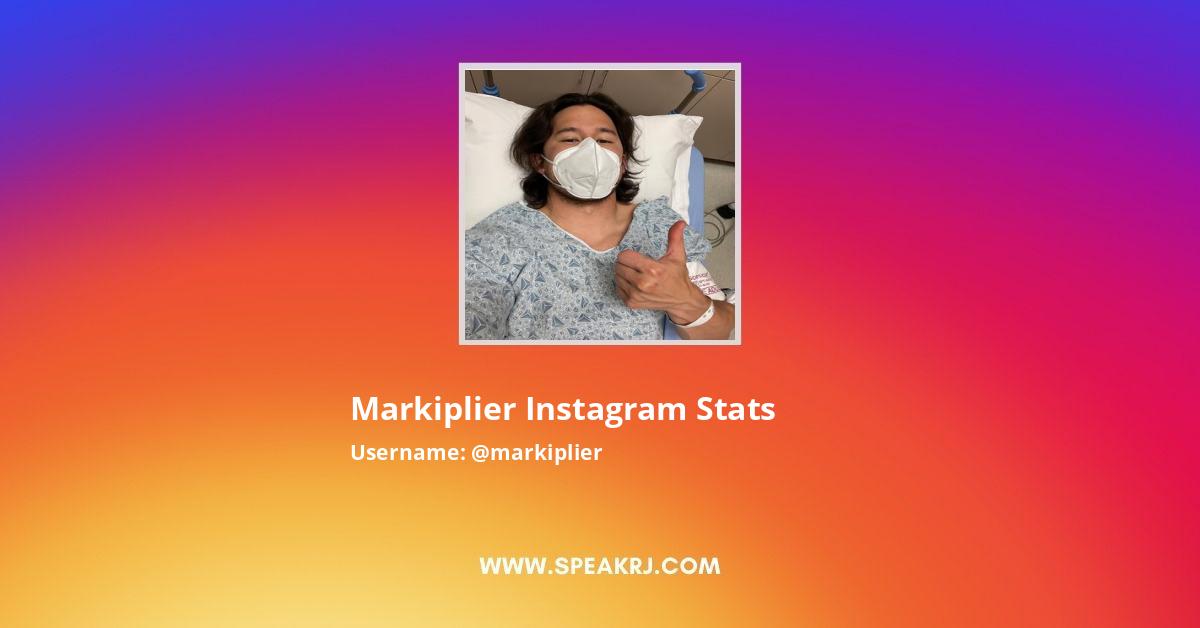 Markiplier Instagram Stats