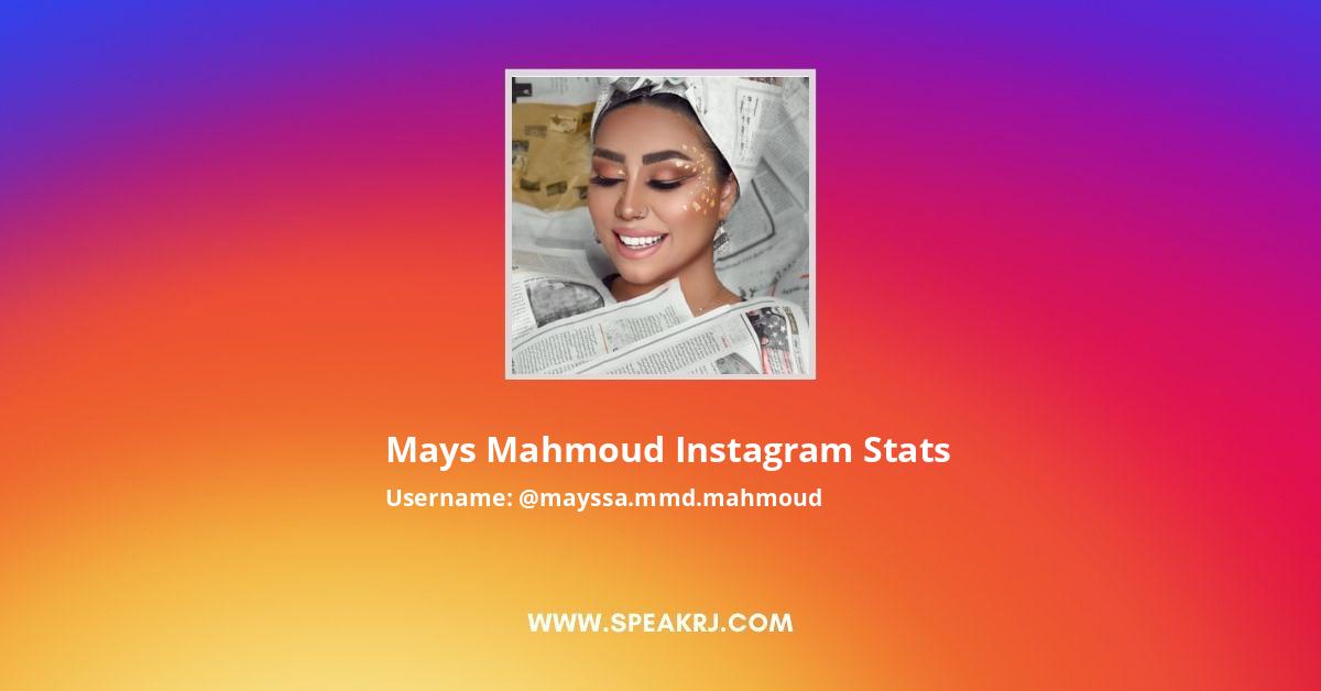 Mays Mahmoud Syria Instagram Pictures