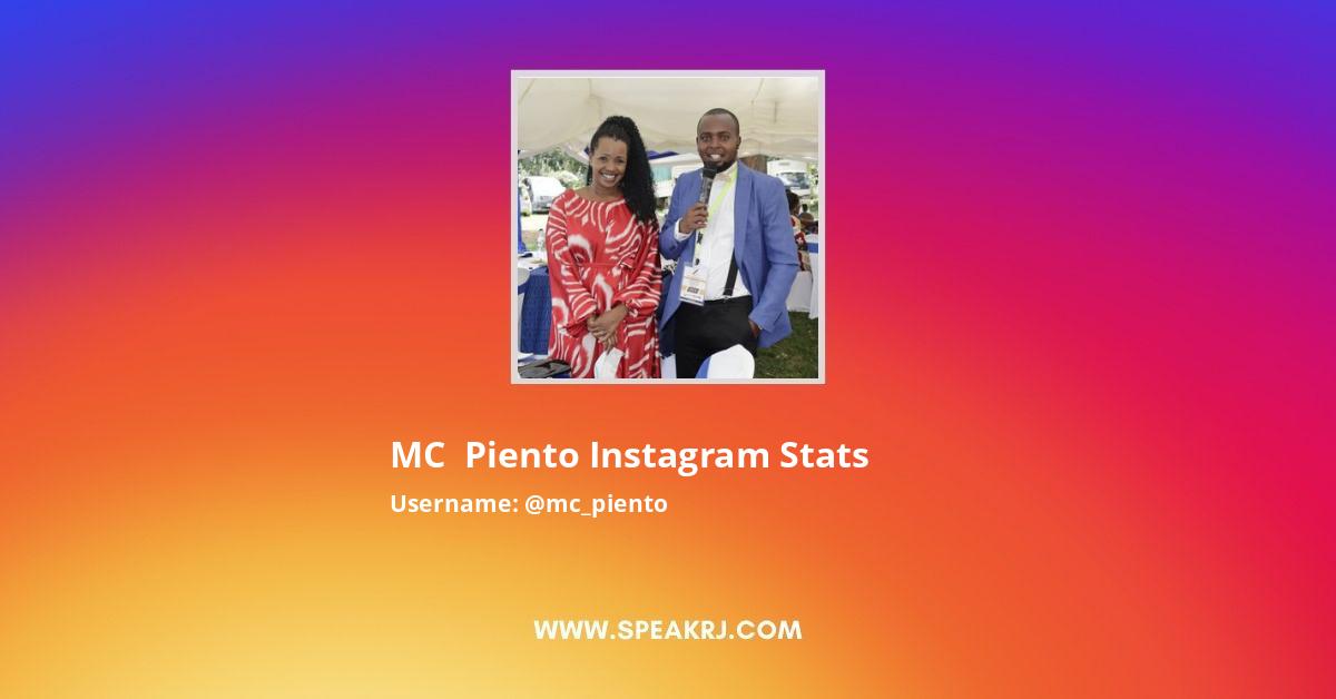 MC Piento Instagram Pictures