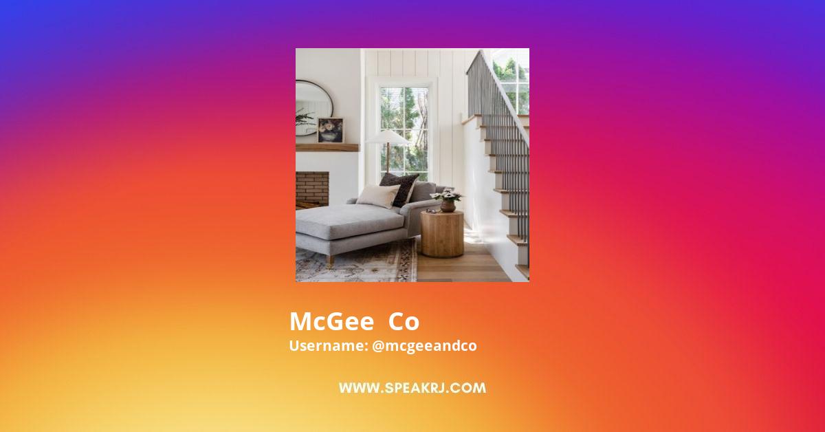 McGee Co Instagram Pictures
