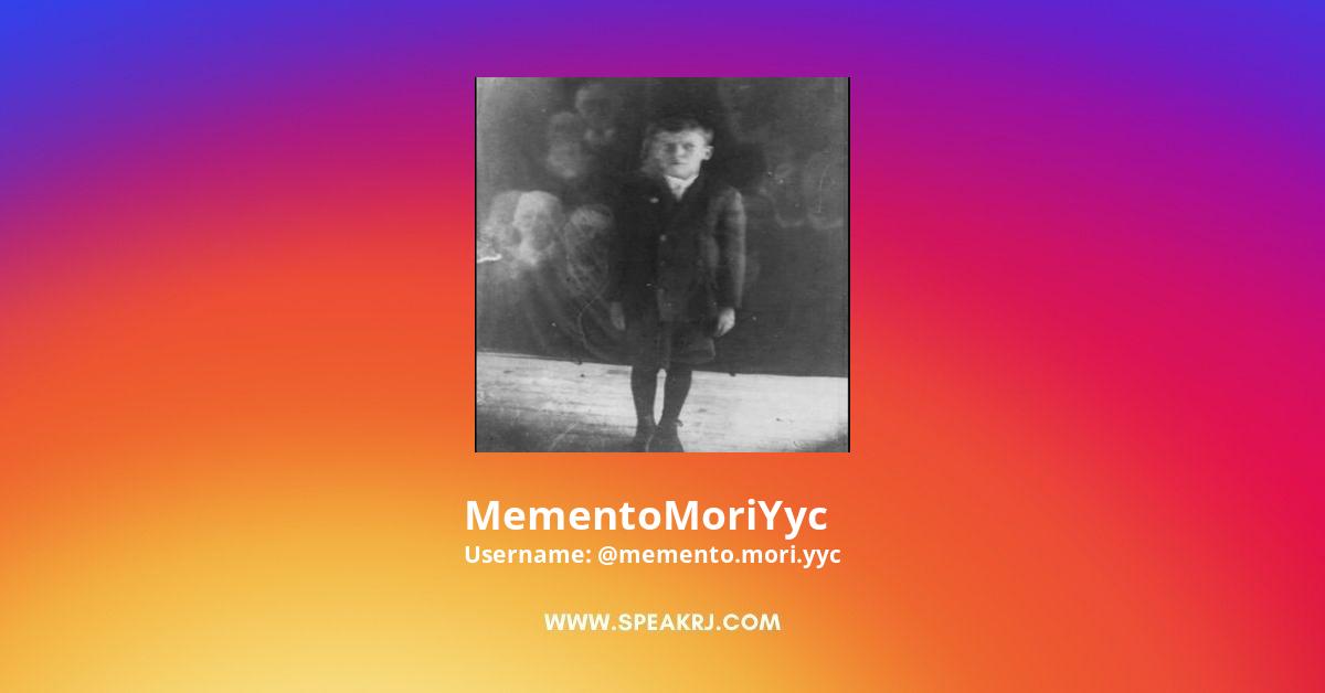 MementoMoriYyc Instagram Pictures