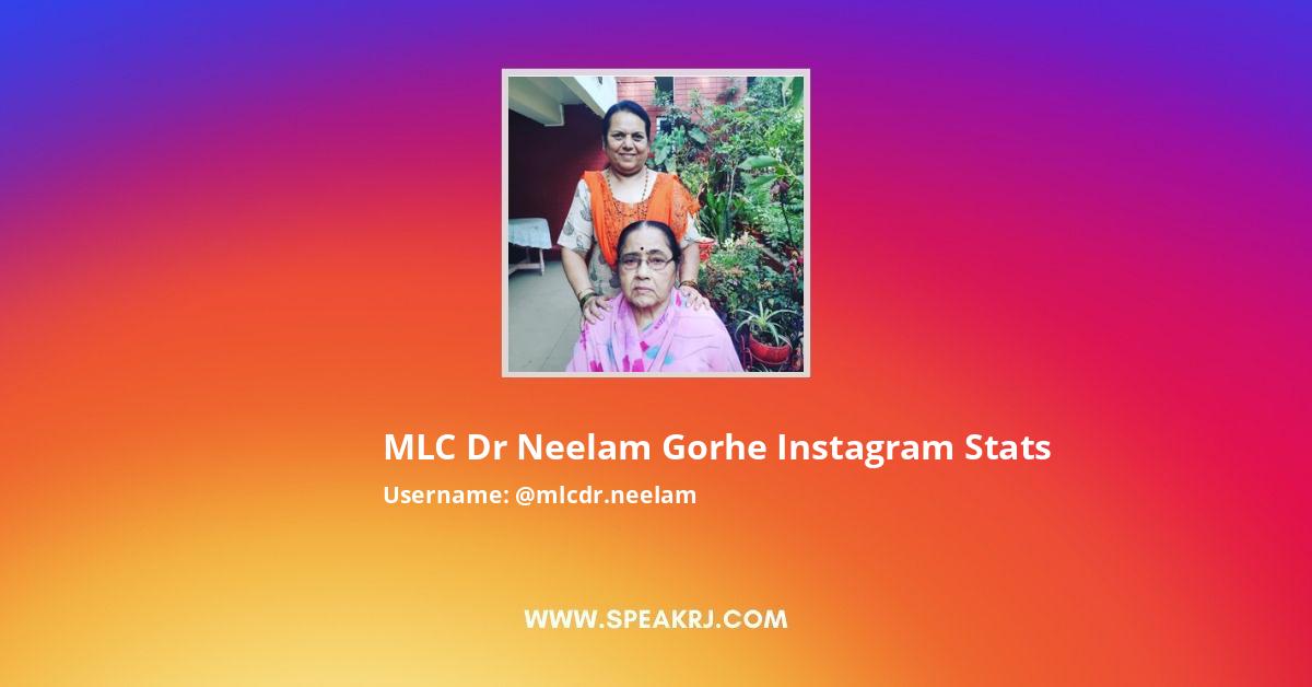 MLC Dr Neelam Gorhe Instagram Pictures