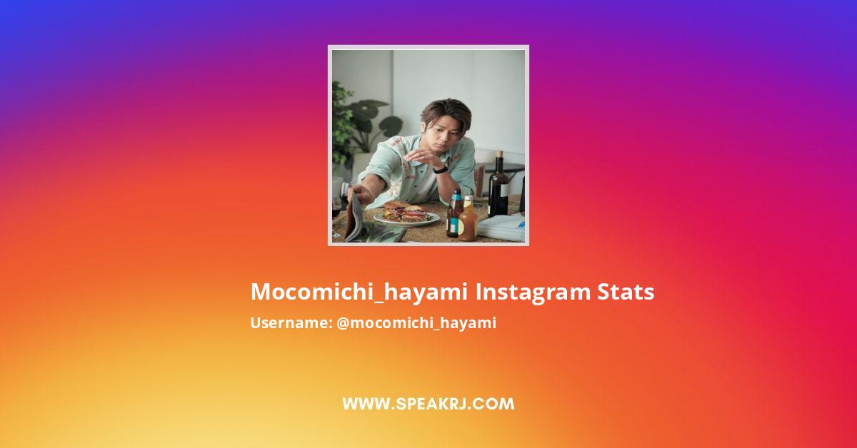 Mocomichi Hayami Instagram Pictures Media Stats Speakrj Stats