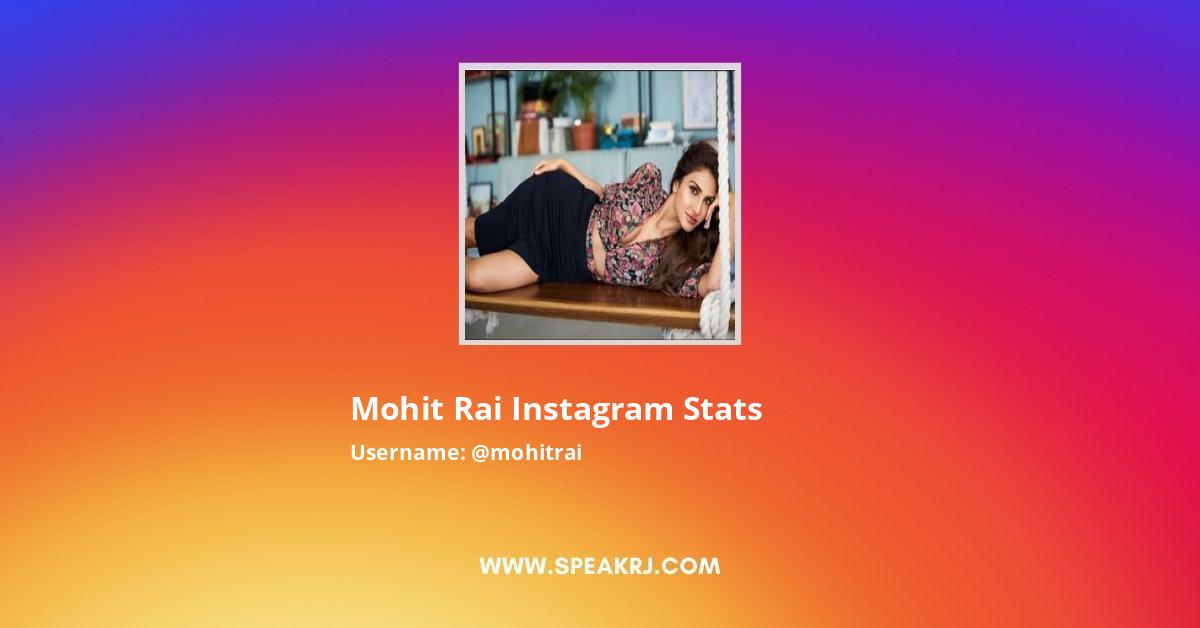 Mohit Rai Instagram Pictures