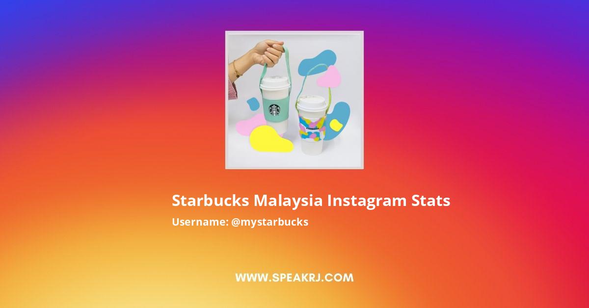 Starbucks Malaysia Instagram Followers Statistics Analytics Speakrj Stats