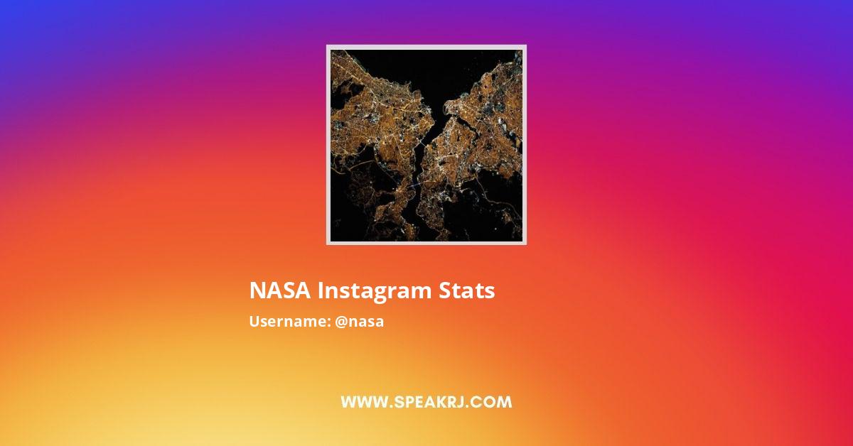 NASA Instagram Stats