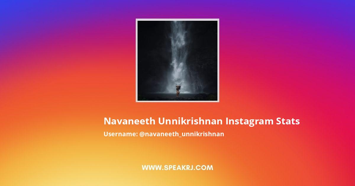 Navaneeth Unnikrishnan Instagram Pictures