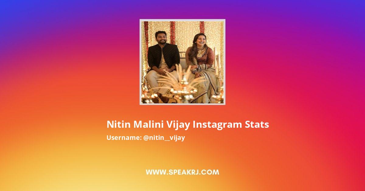 Nitin Malini Vijay Instagram Pictures