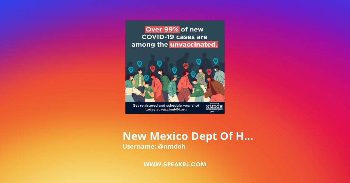 New Mexico Dept of Health Instagram Pictures