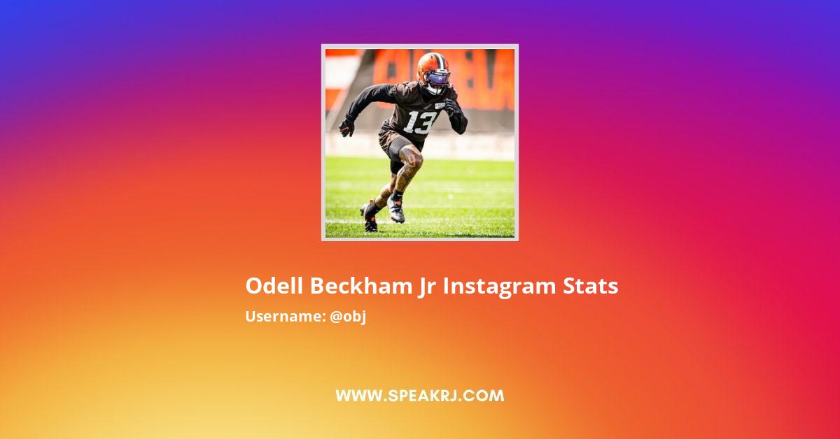 Odell Beckham Jr Instagram Stats