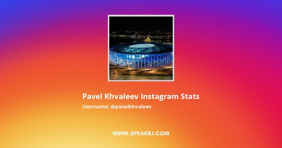 Pavel Khvaleev Instagram Pictures
