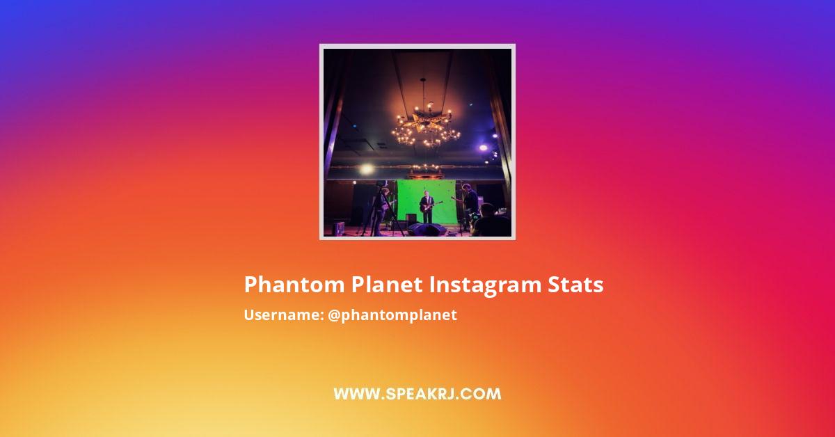 Phantom Planet Instagram Pictures
