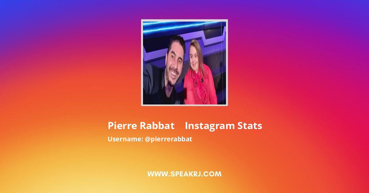 Pierre Rabbat بيار رباط Instagram Pictures