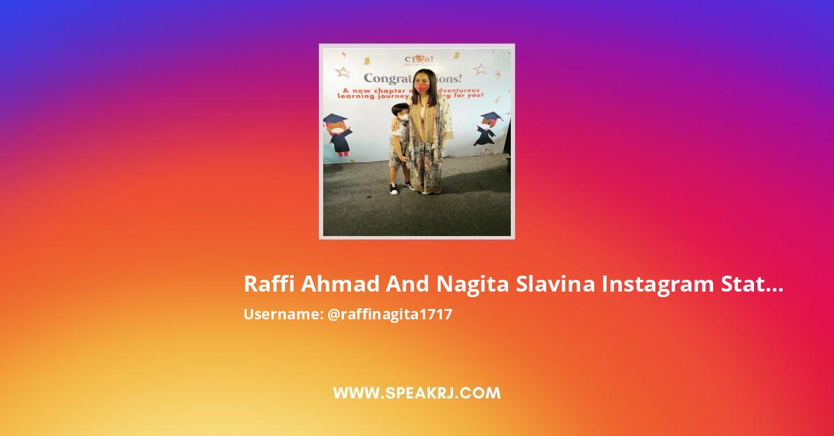 Raffi Ahmad and Nagita Slavina Instagram Stats