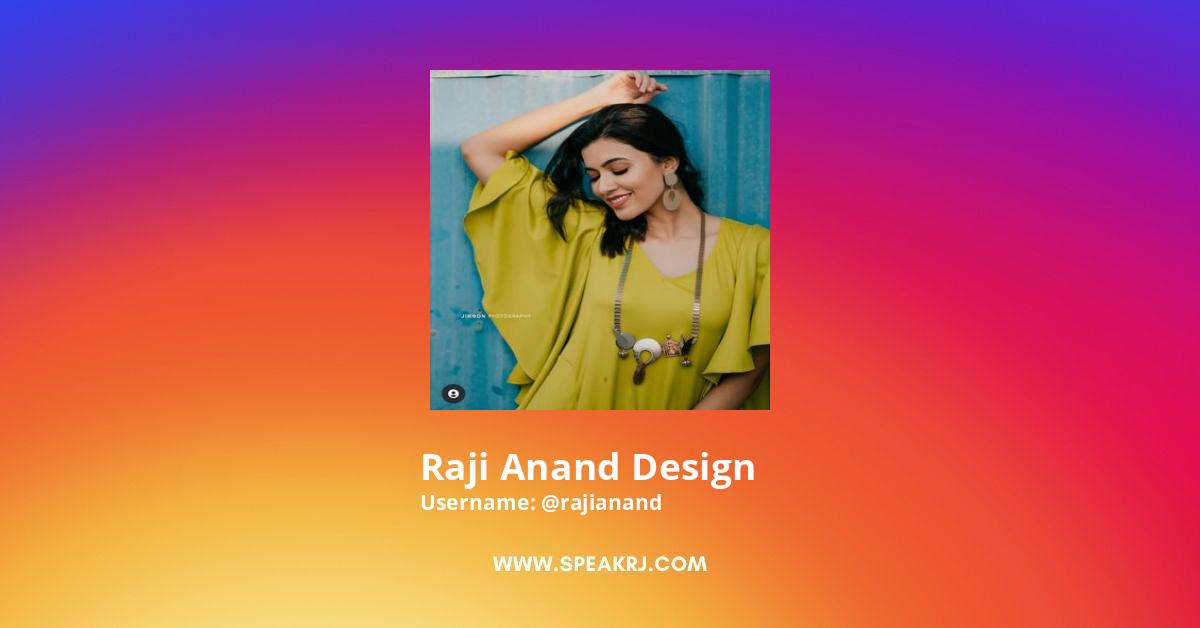 Raji Anand Design Instagram Pictures