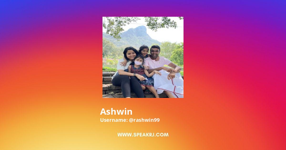 Ashwin Instagram Followers Statistics / Analytics - SPEAKRJ Stats