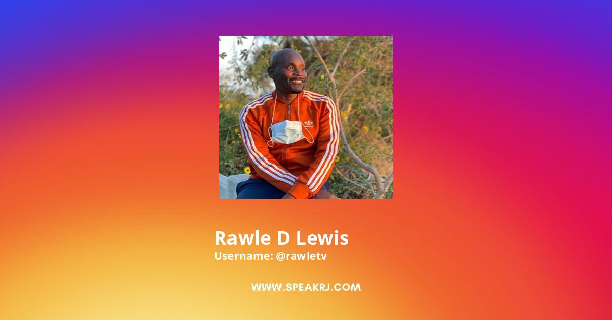 Rawle D Lewis Instagram Followers Statistics Analytics Speakrj Stats