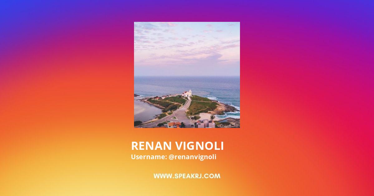 RENAN VIGNOLI ️ Instagram Pictures