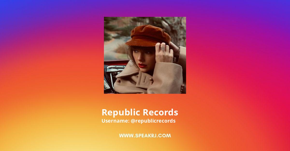 Republic Records Instagram Followers Statistics / Analytics - SPEAKRJ Stats