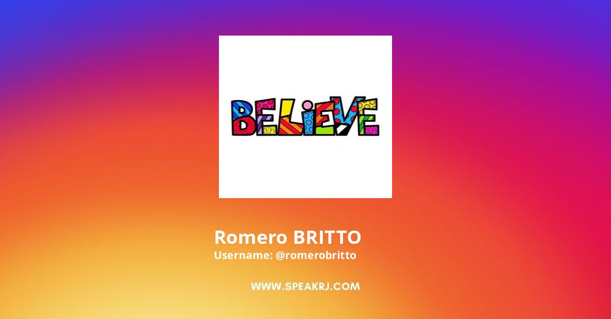 Romero BRITTO Instagram Followers Statistics / Analytics - SPEAKRJ